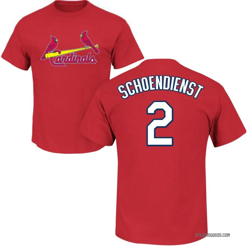 Red Schoendienst Men's Red St. Louis Cardinals Roster T-Shirt -