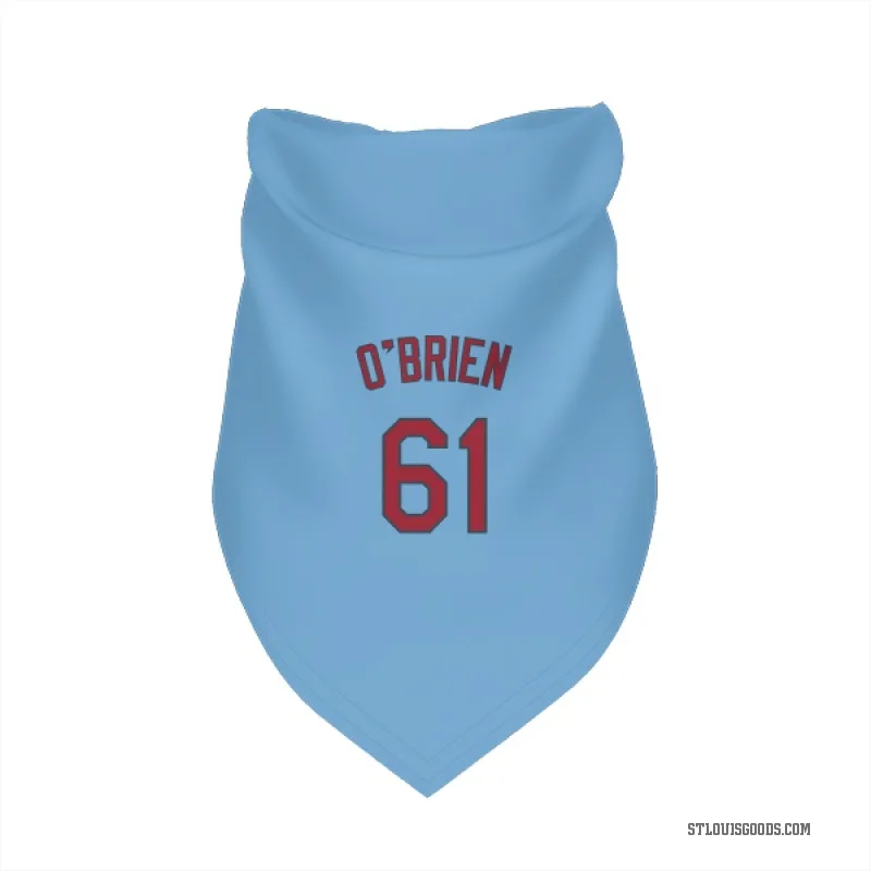 Riley O'Brien  Light Blue St. Louis Cardinals  Cat & Dog Pet Bandana