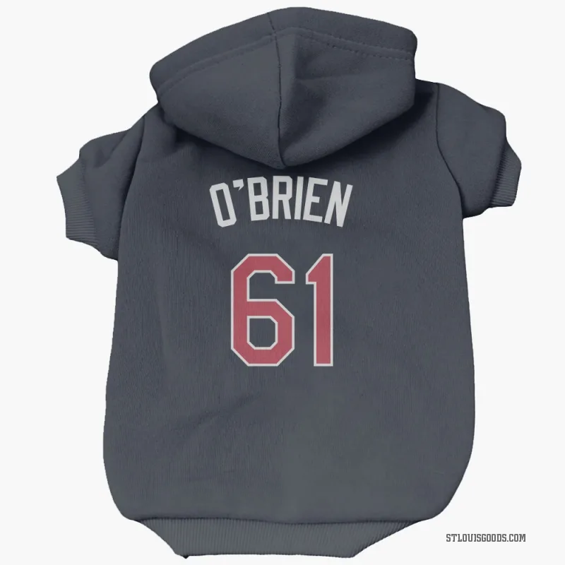 Riley O'Brien  Navy St. Louis Cardinals  Cat & Dog Pet Hoodie