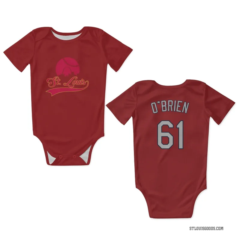 Riley O'Brien  Red St. Louis Cardinals  Newborn & Infant Bodysuit