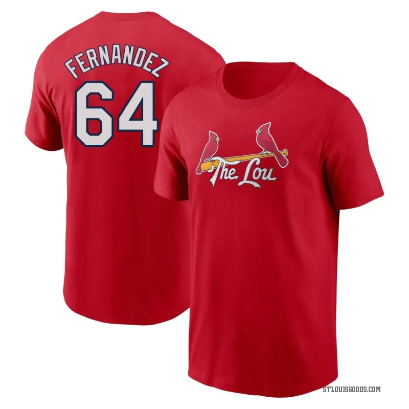 Ryan Fernandez Men's Red St. Louis Cardinals 2024 City Connect Fuse T-Shirt
