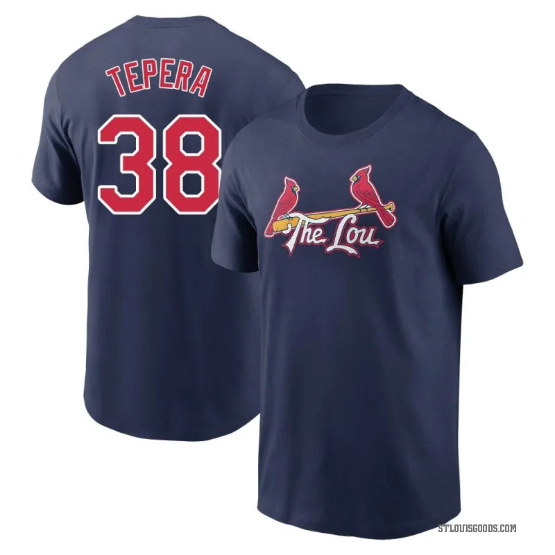 Ryan Tepera Men's Navy St. Louis Cardinals 2024 City Connect T-Shirt
