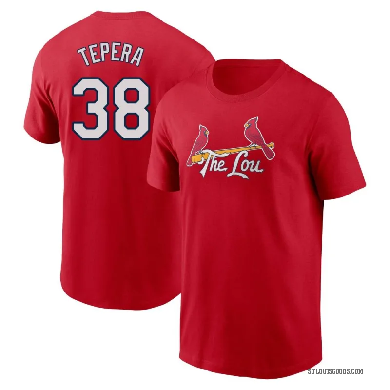 Ryan Tepera Men's Red St. Louis Cardinals 2024 City Connect Fuse T-Shirt