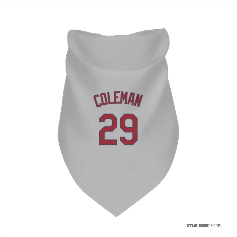 Vince Coleman  Gray St. Louis Cardinals  Cat & Dog Pet Bandana