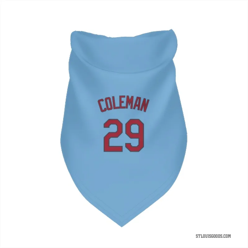 Vince Coleman  Light Blue St. Louis Cardinals  Cat & Dog Pet Bandana
