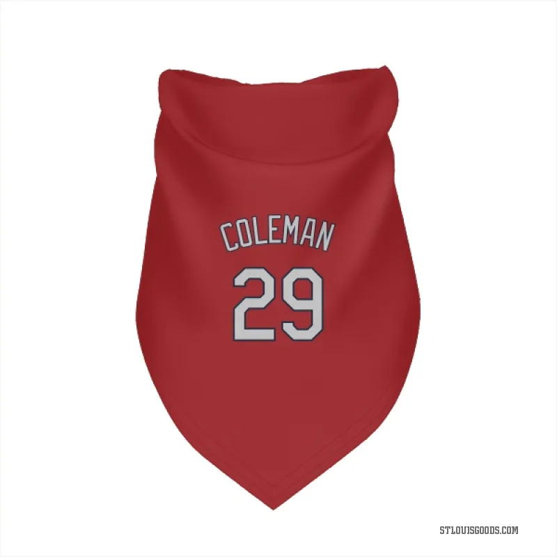 Vince Coleman  Red St. Louis Cardinals  Cat & Dog Pet Bandana