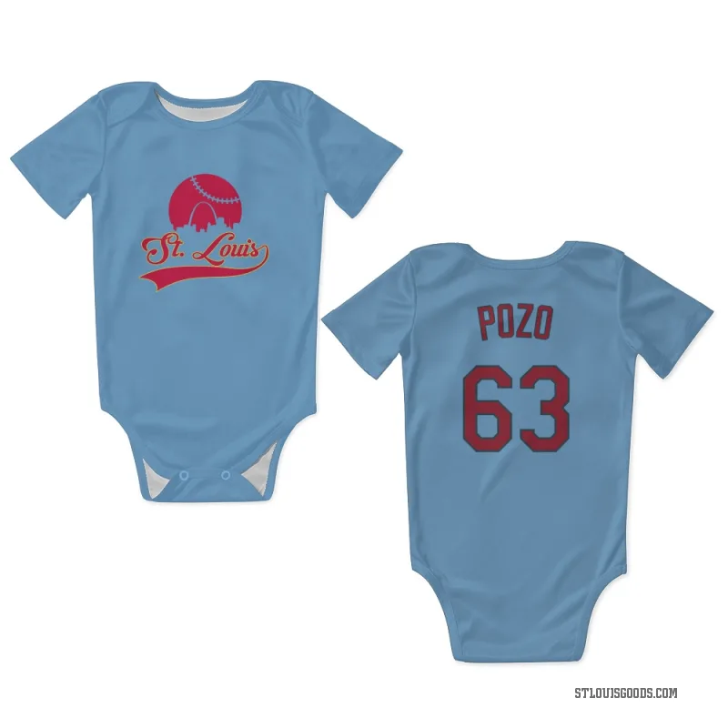 Yohel Pozo  Light Blue St. Louis Cardinals  Newborn & Infant Bodysuit